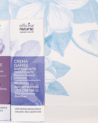Officina Naturae Organic Red Grapevine Legs Cream, 200 ml - Relieving and refreshing Body Lotions And Oils