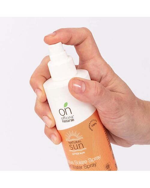 Officina Naturae Refreshing Sun Water - 200 ml - Carrot and Oat Extracts Sun Screen