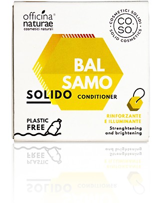 Officina Naturae Shining and Strenghtening Solid Moisturizer, 64 gr - Plastic-free! Shampoos And Bath Wash