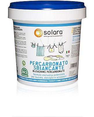 Officina Naturae Solara Bleaching Percarbonate, 1 kg - New Exclusive Formula Laundry Detergent