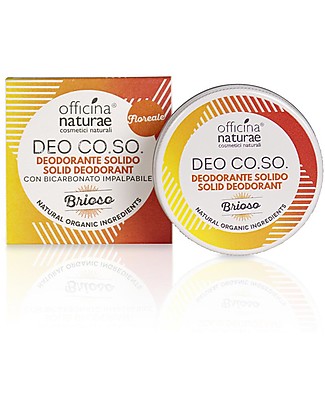 Officina Naturae Solid Deodorant "Brioso" - 50 ml - Plastic Free! Deodorant