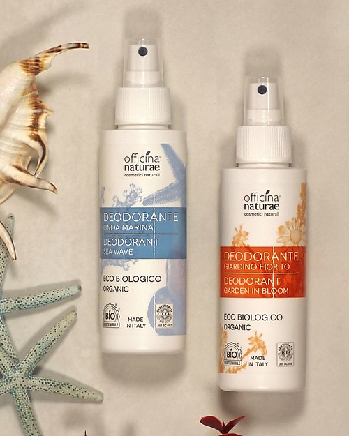 Officina Naturae Spray Deodorant Eco Bio, Sea Wave - 100 ml Deodorant