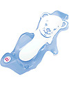 OKbaby Baby Buddy Bath Seat, Blue and White - in Slip-free Rubber! Baby Bath Tubs and Accessories