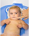 OKbaby Baby Buddy Bath Seat, Blue and White - in Slip-free Rubber! Baby Bath Tubs and Accessories