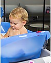 OKbaby Laguna Baby Bathtub, Blue Transparent - Wide and Spacious! Baby Bath Tubs and Accessories