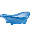 OKbaby Laguna Baby Bathtub, Blue Transparent - Wide and Spacious! Baby Bath Tubs and Accessories