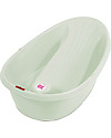 OKbaby Onda Baby Bathtub, White Pearl - Ergonomic and Compact! Baby Bath Tubs and Accessories