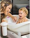 OKbaby Onda Baby Bathtub, White Pearl - Ergonomic and Compact! Baby Bath Tubs and Accessories