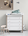 Oliver Furniture Nursery Dresser Wood Range , Natural - Removable top, also great for adults! Changing Tables