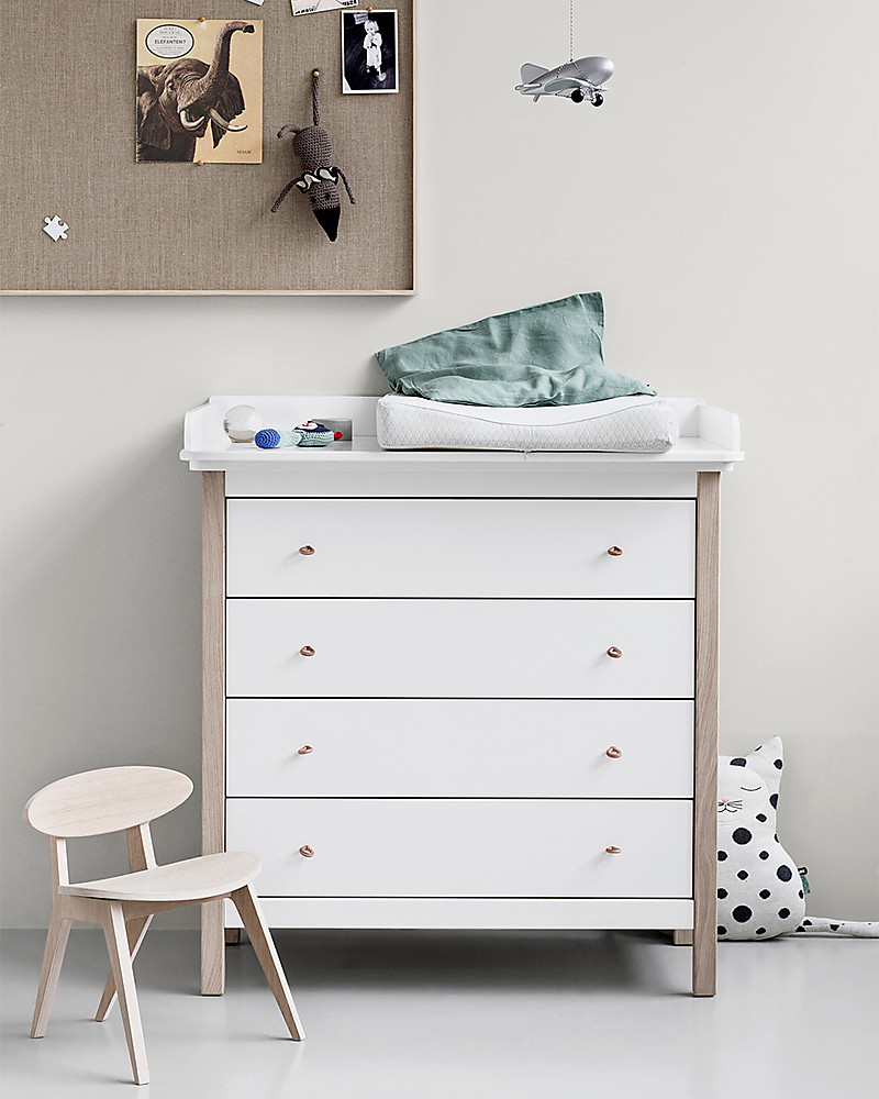nursery dresser natural wood