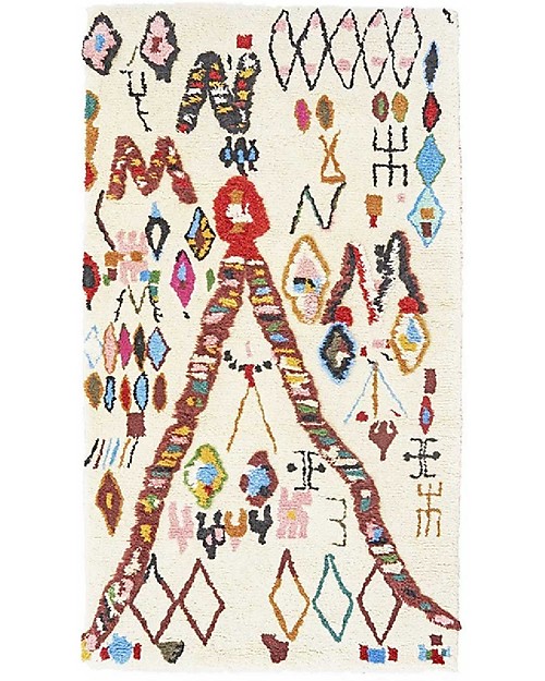 Olli Ella Atlas Beni Wool Rug - 100% Wool from New Zeland Carpets