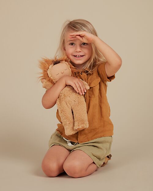 Olli Ella Cozy Dinkum Doll - Lion Pip - 37 cm - 100% Cotton Dolls