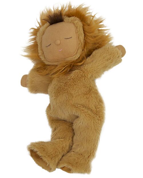 Olli Ella Cozy Dinkum Doll - Lion Pip - 37 cm - 100% Cotton Dolls