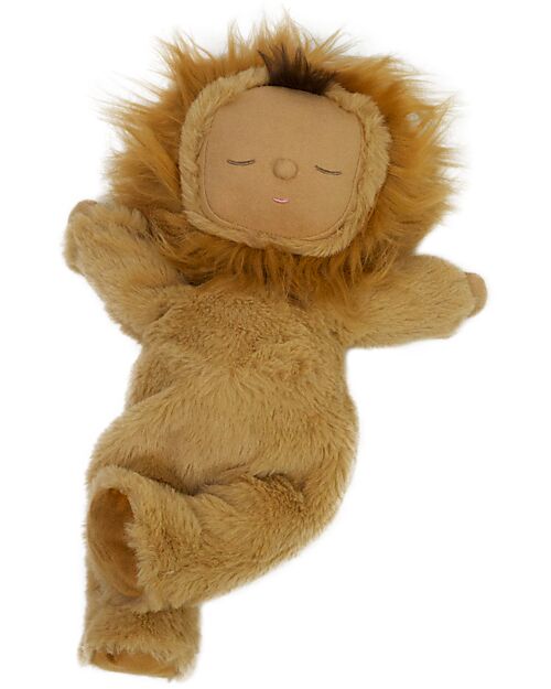 Olli Ella Cozy Dinkum Doll - Lion Pip - 37 cm - 100% Cotton Dolls