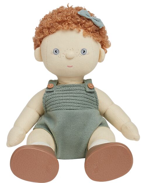 Olli Ella Dinkum Doll - Pea - 35 cm - 100% Cottone Dolls