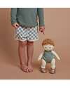 Olli Ella Dinkum Doll - Pea - 35 cm - 100% Cottone Dolls