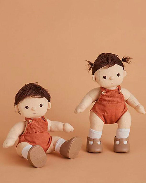 Olli Ella Dinkum Doll - Peanut - 35 cm - 100% cotton Dolls
