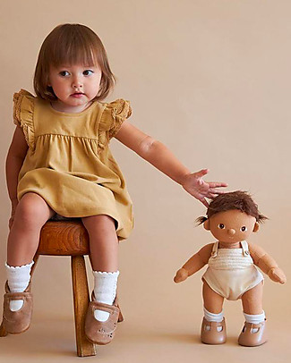 Olli Ella Dinkum Doll - Sprout - 100% cotton Dolls