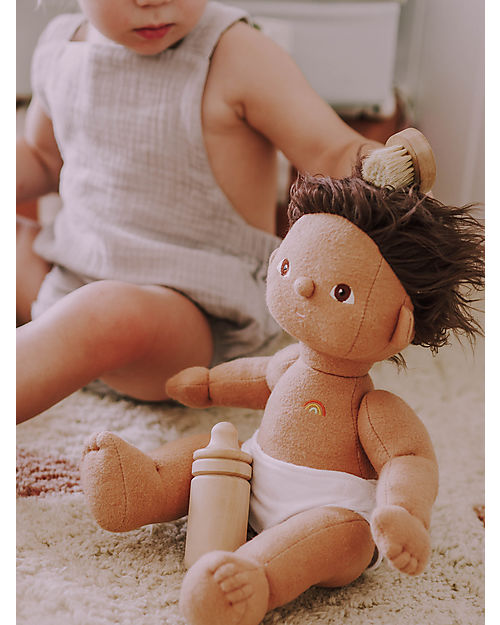 Olli Ella Dinkum Doll - Sprout - 35 cm - 100% cotton Dolls