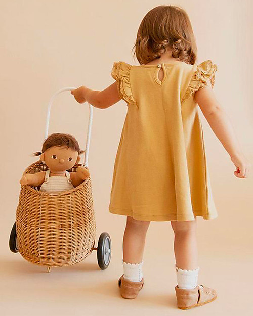 Olli Ella Dinkum Doll - Sprout - 35 cm - 100% cotton Dolls