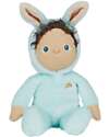 Olli Ella Dinky Dinkum Doll - Basil Bunny - Fluffle Family - Misty Blue Dolls