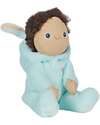 Olli Ella Dinky Dinkum Doll - Basil Bunny - Fluffle Family - Misty Blue Dolls