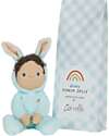 Olli Ella Dinky Dinkum Doll - Basil Bunny - Fluffle Family - Misty Blue Dolls