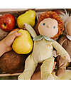 Olli Ella Dinky Dinkum Doll - Patty Pear - Green - Soft Cotton Dolls