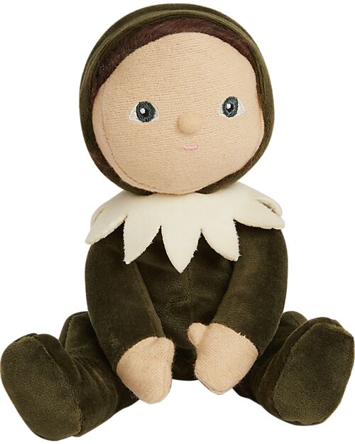 Olli Ella Dinky Dinkum Doll - Percy Pine - Woodland - Soft Cotton Dolls