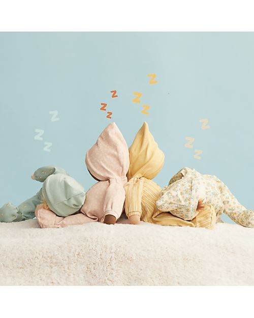 Olli Ella Dozy Dinkum Doll - Mini Daisy - 100% Cotton - Pink Dolls