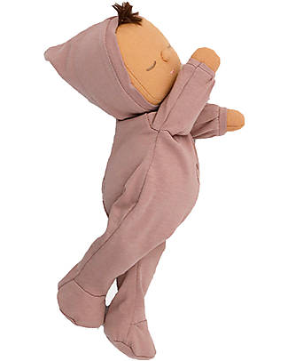 Olli Ella Dozy Dinkum Doll - Pip - 32 cm - 100% Cotton - Levender Dolls