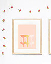 Olli Ella Felt Fruit Garland, Pink - Handmade! Wall Decorations