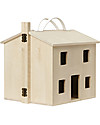 Olli Ella Holdie House, Natural - Lightweight and Portable! Dolls Houses