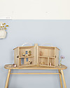 Olli Ella Holdie House, Natural - Lightweight and Portable! Dolls Houses