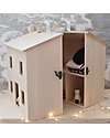 Olli Ella Holdie House, Natural - Lightweight and Portable! Dolls Houses