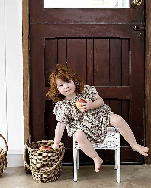 Olli Ella Large Rattan Basket - Apples - Handmade! Toy Storage Boxes