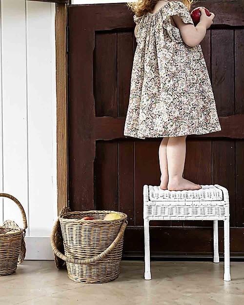 Olli Ella Large Rattan Basket - Apples - Handmade! Toy Storage Boxes