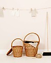 Olli Ella Large Rattan Basket - Apples - Handmade! Toy Storage Boxes