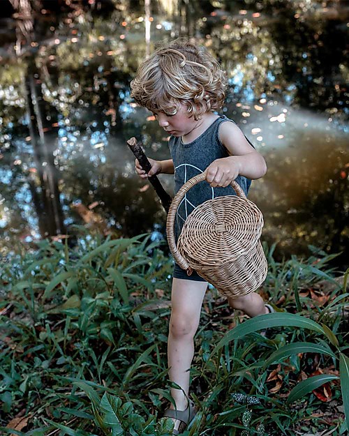 Olli Ella Little Apple Basket - Fair trade, handmade! Storage organisers