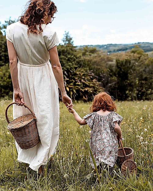 Olli Ella Little Apple Basket - Fair trade, handmade! Storage organisers