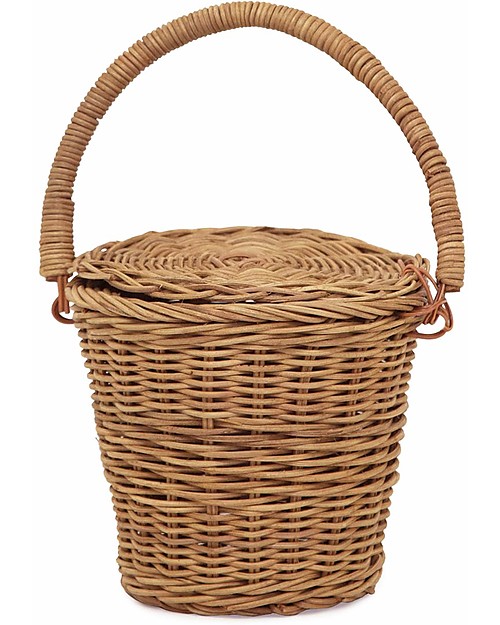 Olli Ella Little Apple Basket - Fair trade, handmade! Storage organisers