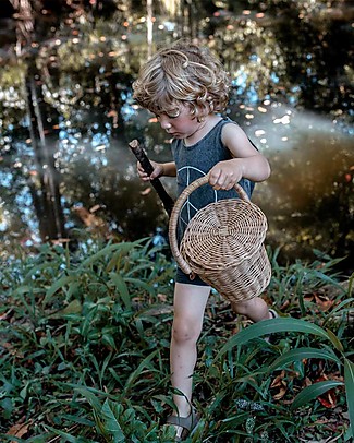 Olli Ella Little Apple Basket - Fair trade, handmade! Toy Storage Boxes