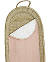 Olli Ella Luxe Cotton Liner for Changing Basket, Rose - Organic cotton Changing Tables