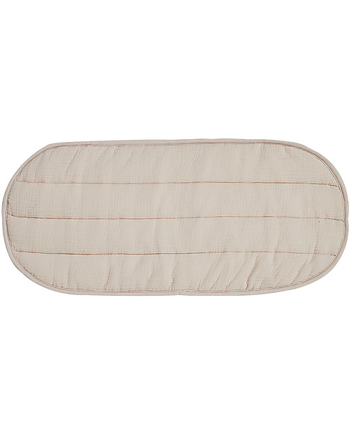 Olli Ella Luxe Insert for Changing Basket - Oat - Organic cotton Changing Tables