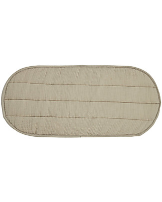 Olli Ella Luxe Insert for Changing Basket - Seafoam - Organic cotton Changing Tables