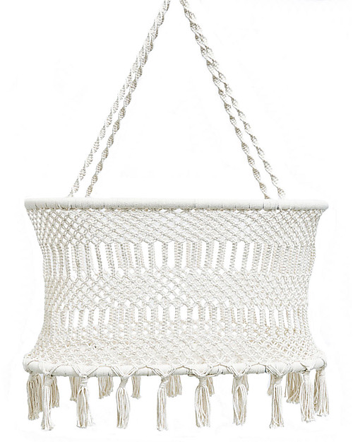 Olli Ella Macrame Bassinet - Handmade According to the South American Tradition Cribs & Moses Baskets