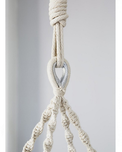 Olli Ella Macrame Bassinet - Handmade According to the South American Tradition Cribs & Moses Baskets