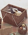 Olli Ella Piki Basket Large - Natural 20 x 20 x 33 cm - Handmade! Wicker Basket