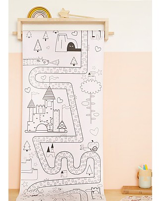 Olli Ella PlayPa Jungle, Fairy Tales - 8 Metres Roll! Colouring Activities