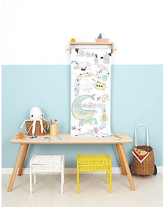 Olli Ella Playpa Ocean, Colouring Poster - 8 Metres Roll! Colouring Activities